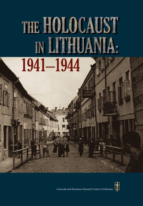 Knygos "Holocaust in Lithuania" viršelis